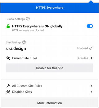 HTTPSE New Interface